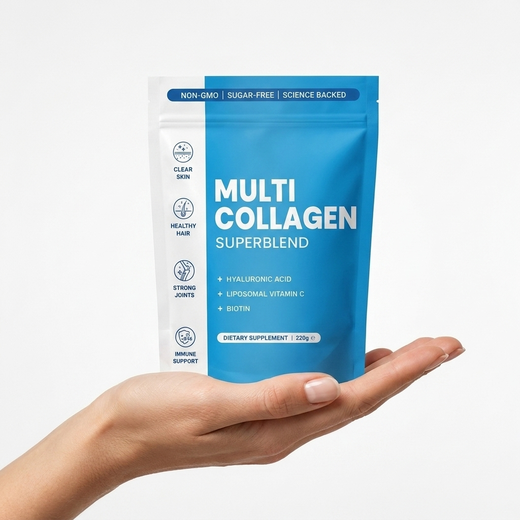Multi Collagen Superblend — Firmer Skin, Fuller Hair, Stronger Joints