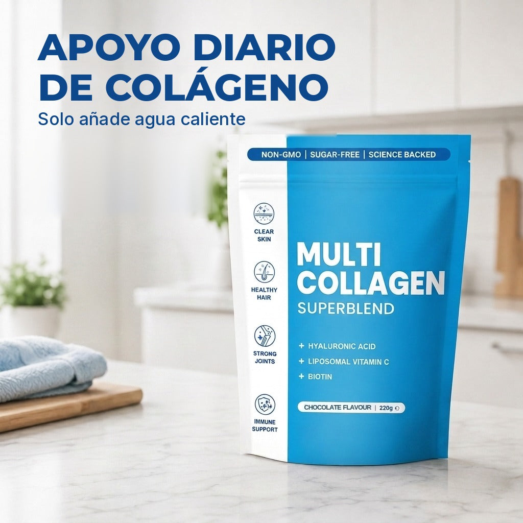 Multi Collagen Superblend — Chocolate | Piel más firme, cabello más abundante, uñas más fuertes